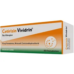 Cetirzin Vividrin - Schnell wirksame Allergietabletten 50 St