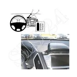 BRODIT 854462 ProClip Halterung - Hyundai ix35 ab Baujahr 2010 KFZ-Halter Nav...