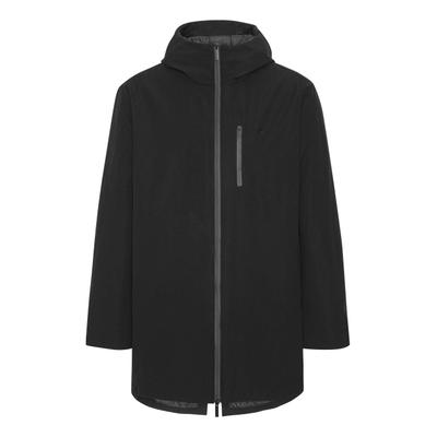Winterjacke CLEAN CUT COPENHAGEN "Clean Cut Copenhagen Mathias Coat", Herren, Gr. XXL, schwarz, 100% Polyester, unifarben, normal, ohne Ausschnitt, Jacken Winterjacke