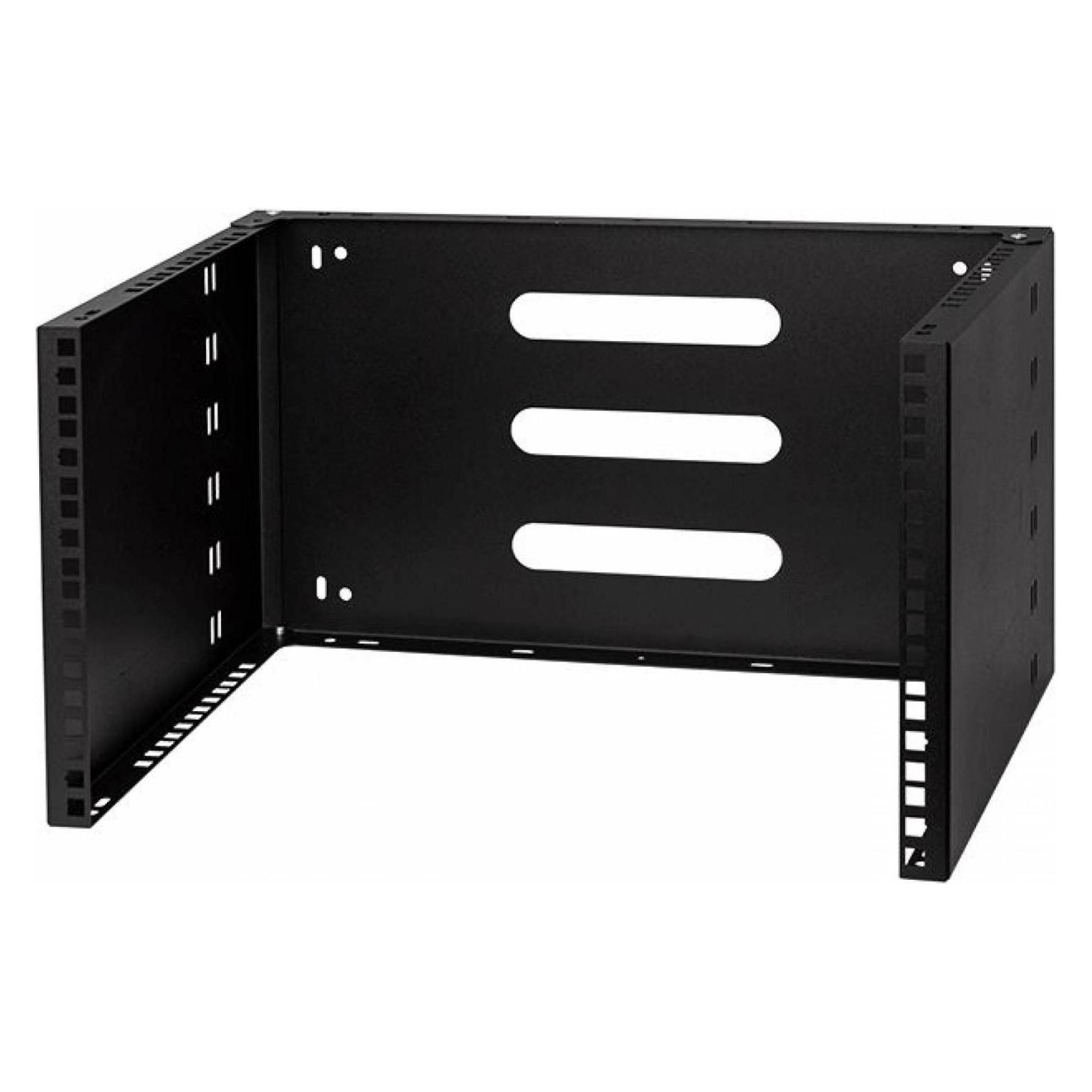 Stalflex Rack Holder Wall Mounted 19" 6U Black WRH19-6U-330B (WRH19-6U-330B)