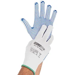 HYGOSTAR Arbeitshandschuhe Structa 8 weiß
