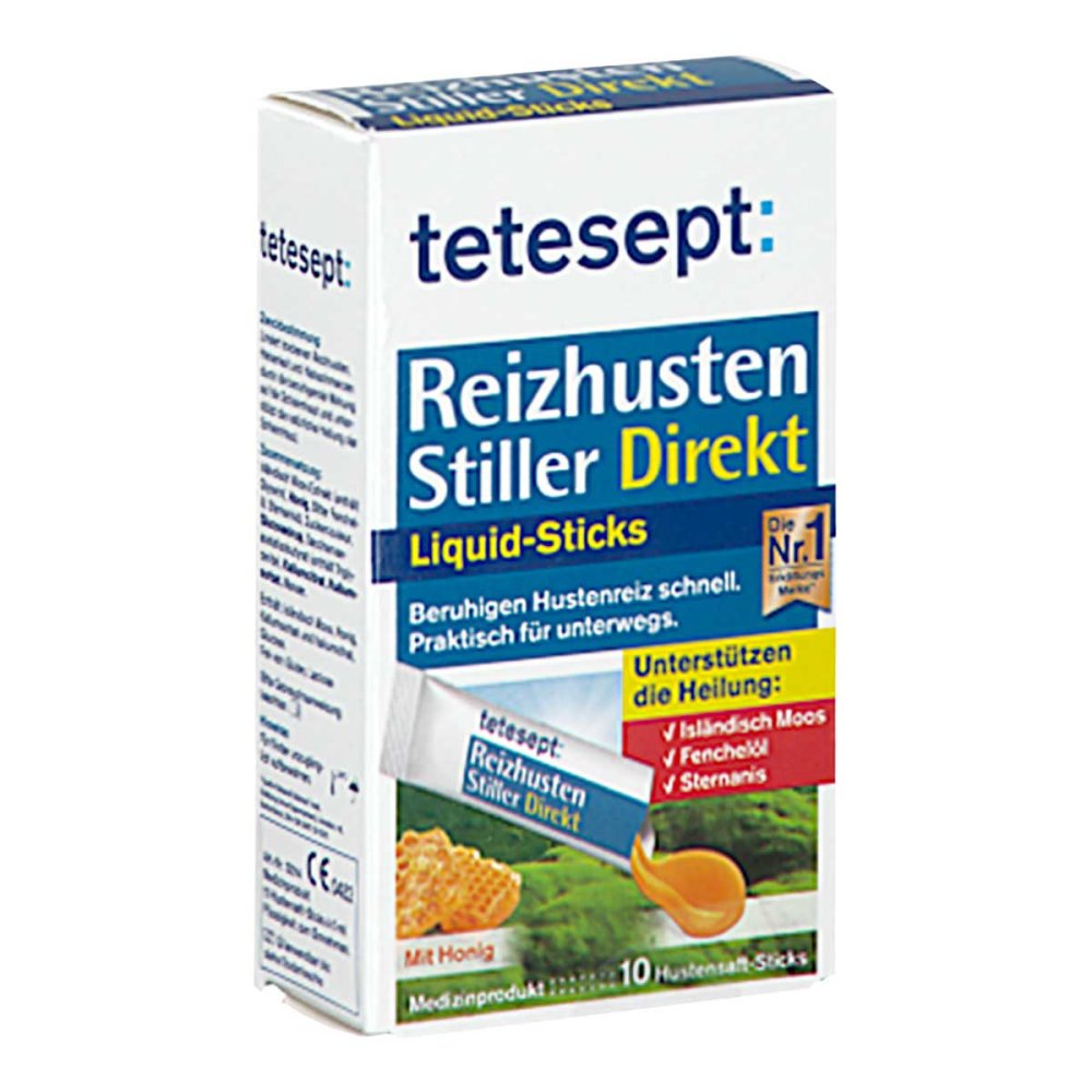 Merz Consumer Care GmbH Tetesept Reizhusten Stiller Direkt Liquid Sticks 16584115