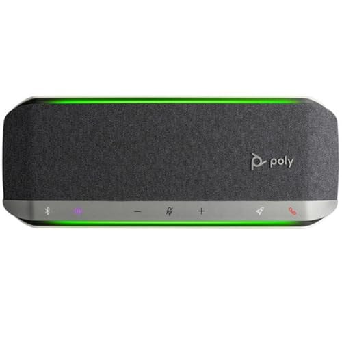 HP Poly Sync 40 conferentiespeaker, zilver, Microsoft Teams gecertificeerd, IP64
