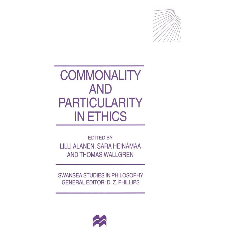 Springer Commonality and Particularity in Ethics (Englisch, Softcover, Lilli Alanen, Sarah Heinamaa, Thomas Wallgren) (55814287)