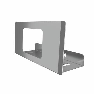 Ophardt Adapter für Handschuhspender ingo-man® 1BF/2BF/3BF, ermöglicht die Platzierung von 1 Feucht-/Desinfektionstücher-Packung am Spender, Edelstahl