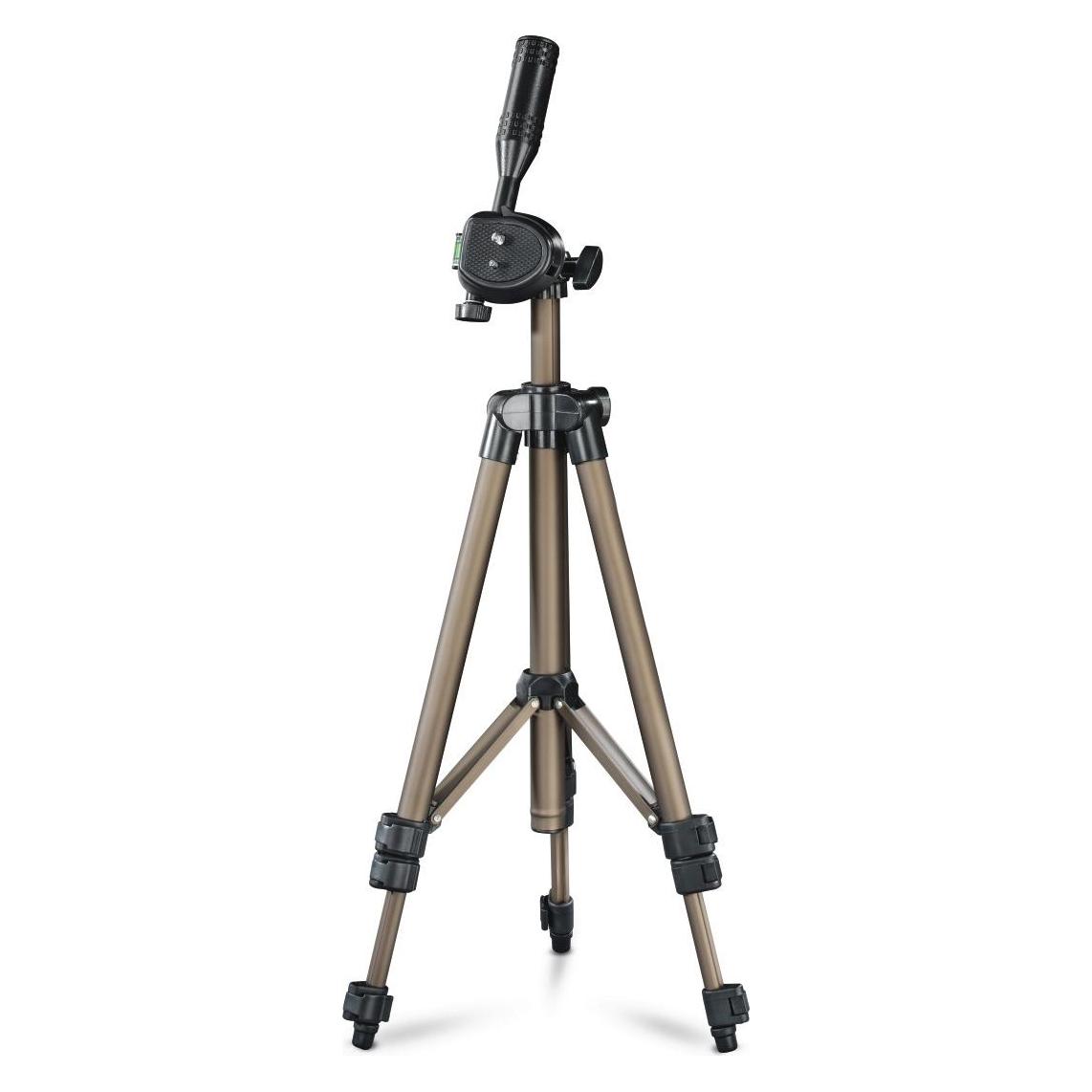 Hama Star 5, Aluminium, Tripod, inkl. 3-Wege Kopf (Metall) (4105)