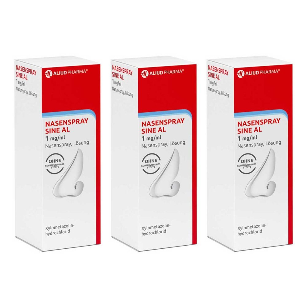 ALIUD Pharma GmbH Nasenspray Sine Al 1 mg/ml Nasenspray 08104727