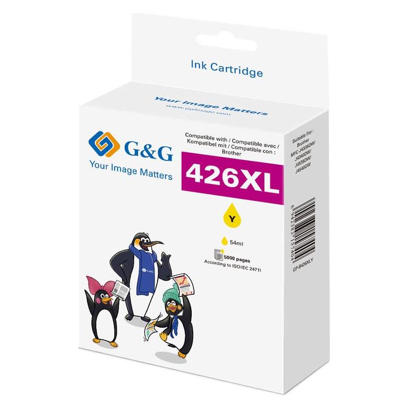 G&G Tinte komp. m. Brother 426XL LC-426XLY Y (5000 Seiten) (Y) (20601)