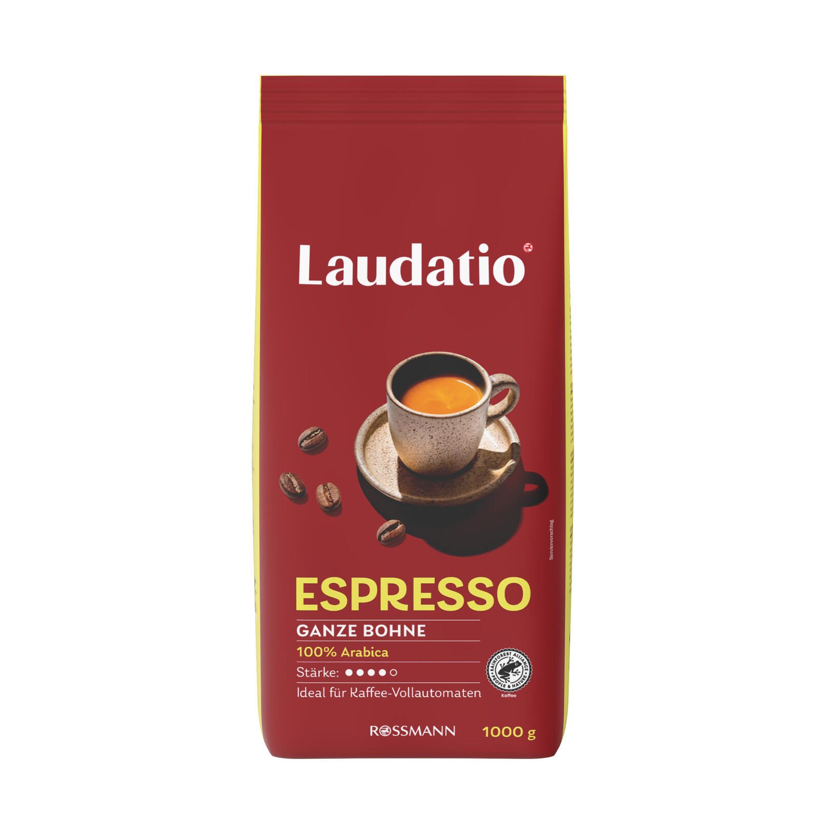 LAUDATIO Espresso Kaffeebohnen 1,0 kg 4068134078995