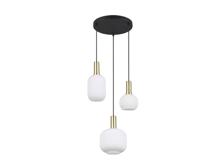 Suspension trois lampes 30 cm Diva