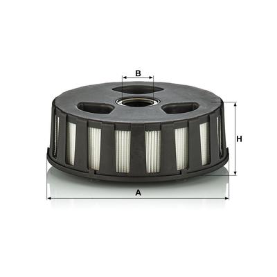 MANN-FILTER Filter, Kurbelgehäuseentlüftung C 18 016 für Iveco