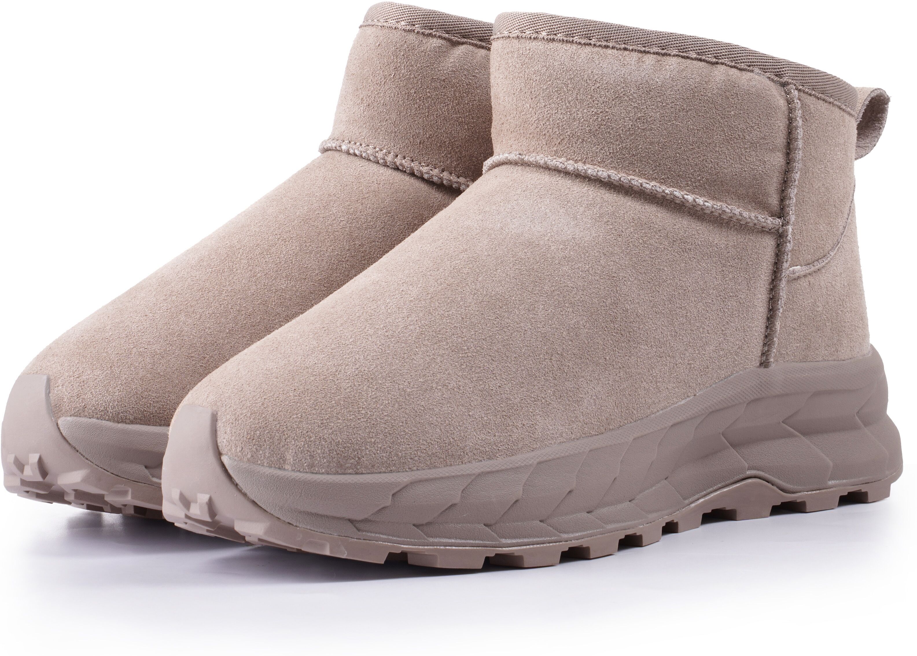 Schlupfboots LUHTA "AMUR MS", Damen, Gr. 36, wärmend, khaki, Synthetik, Schuhe Schlupfboots, Winterschuhe, Winterboots, gefüttert