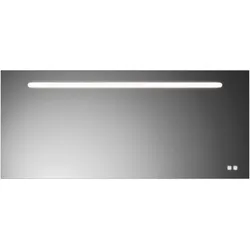 burgbad Lin20 Lichtspiegel mit horizontaler LED-Beleuchtung, Melamin, 1600x30x700mm, SIIX160PN529