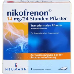 Nikofrenon 14 mg/24 Stunden Pflaster 7 ST