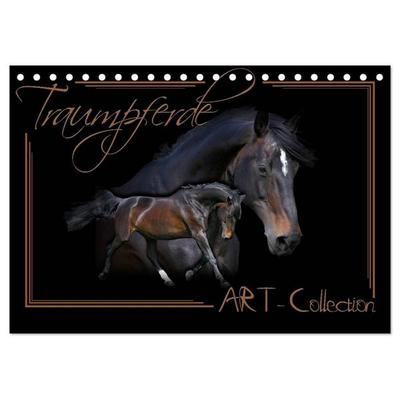 Traumpferde-ART-Collection (Tischkalender 2027 DIN A5 quer), CALVENDO Monatskalender