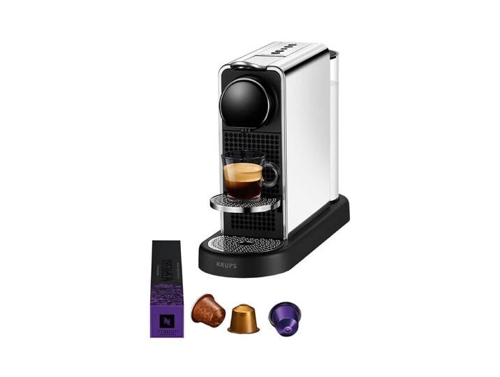 Nespresso CitiZ Platinum Kaffeemaschine von Krups Edelstahl