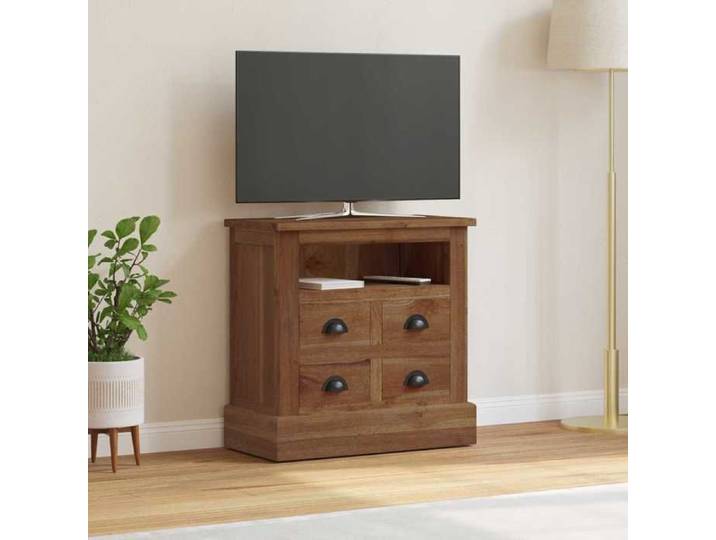 NEW 2026  Commode de salon/chambre Buffet bas avec tiroir Naturel 60x30x60 cm L4442