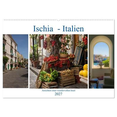 Ischia - Italien (Wandkalender 2027 DIN A2 quer), CALVENDO Monatskalender