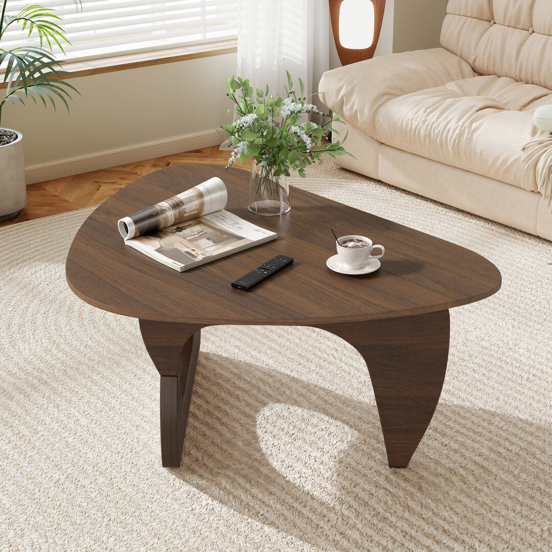 Brayden Studio End Table Espresso Wood/Brown 40" H x 90" W x 65" D