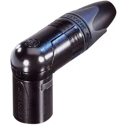 Neutrik XLR Steckverbinder Kabelstecker Serie RX, Audio Stecker, Schwarz