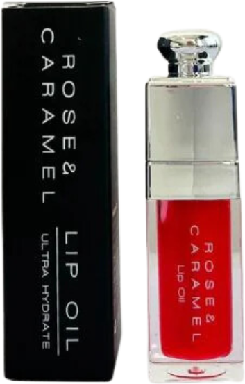 Rose & Caramel Lip Oil Pomegranate