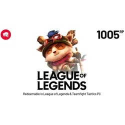 League of Legends - 1005 Riot Points