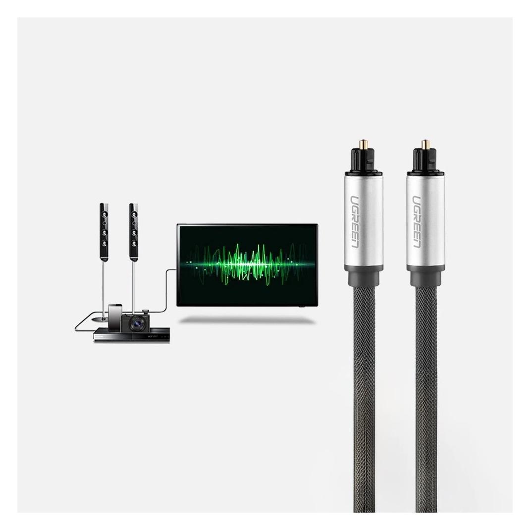 Ugreen Toslink - Toslink (3 m, Toslink Kabel) (10541)