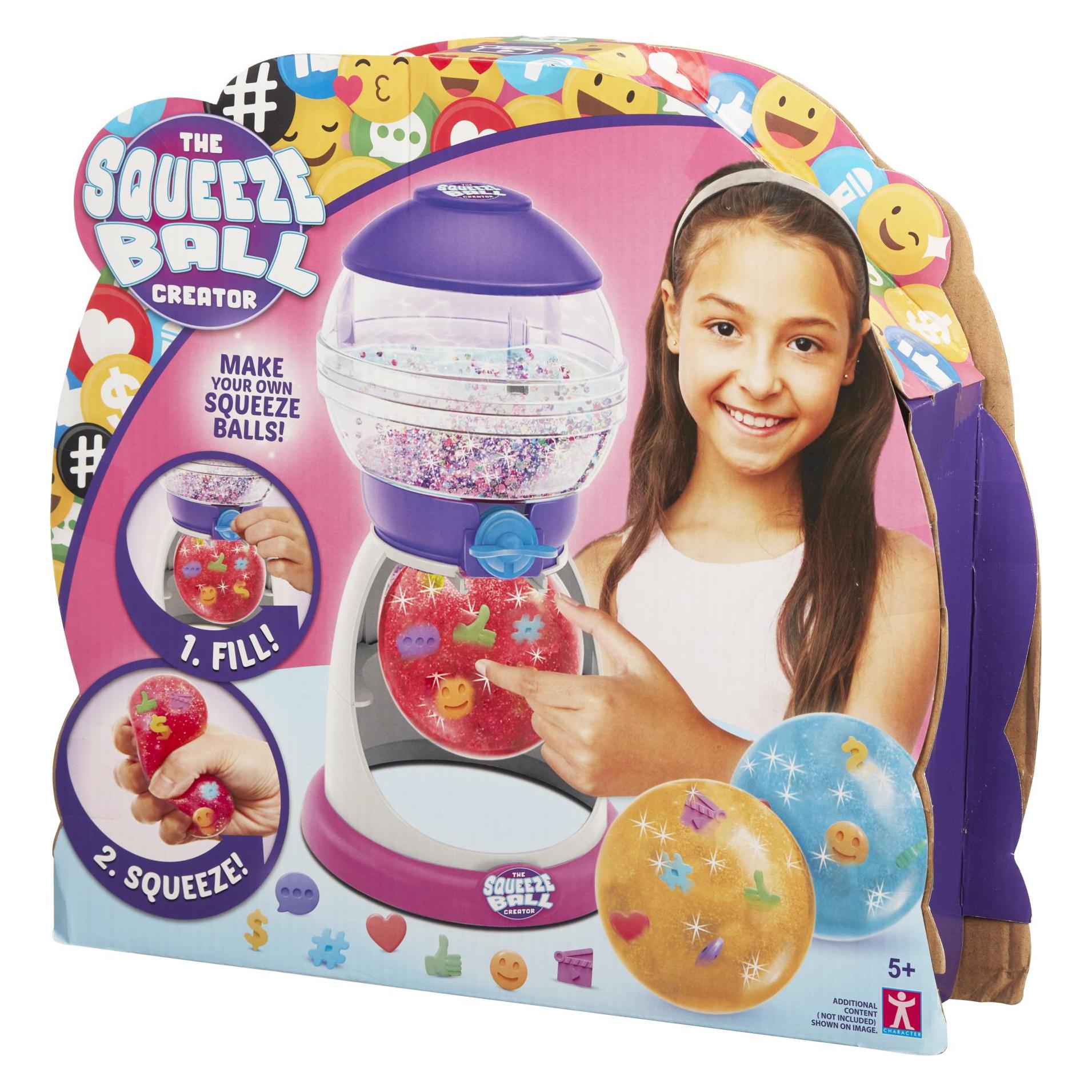 Character The Squeeze Ball Creator Creative Reusable Squeeze Ball Maker for Boys and Girls - Mix Fill and Sque (7715)