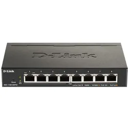 D-Link DGS-1100-08PV2/E, 8-Port Managed Layer2 PoE Smart Gigabit Switch