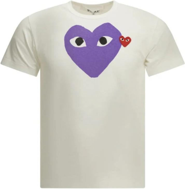 COMME DES GARÇONS PLAY t-shirt homme violet violet M