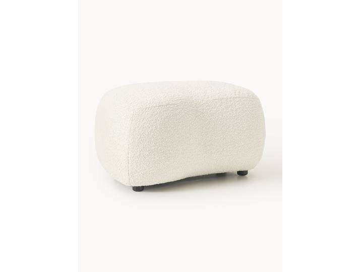 Bouclé-Sofa-Hocker Alba