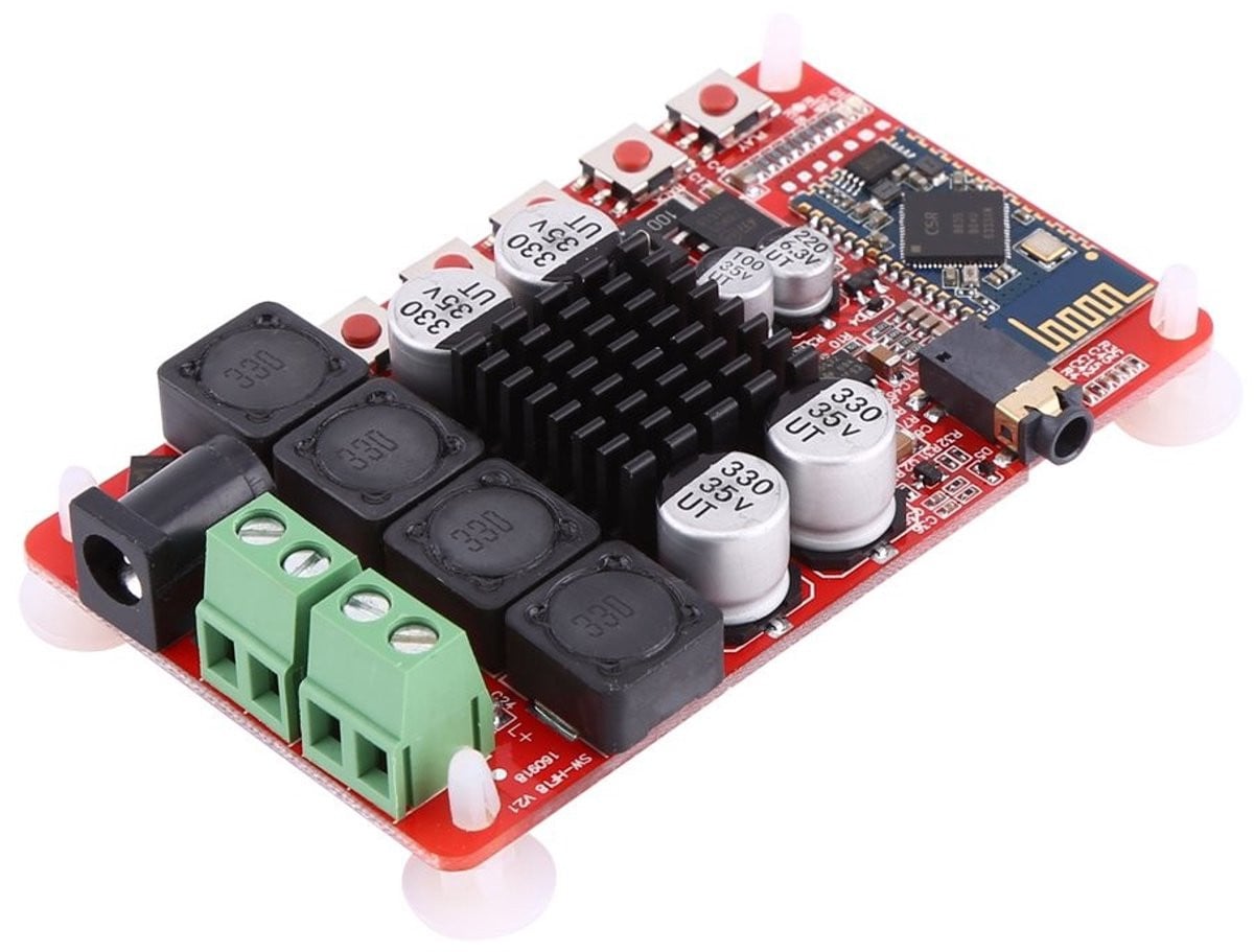 Bluetooth Versterker Kaart 50W + 50W - Digitale Audio Ontvanger met CSR8635 en V4.0 Stereo Verbinding voor Hoogwaardige Geluidsweergave
