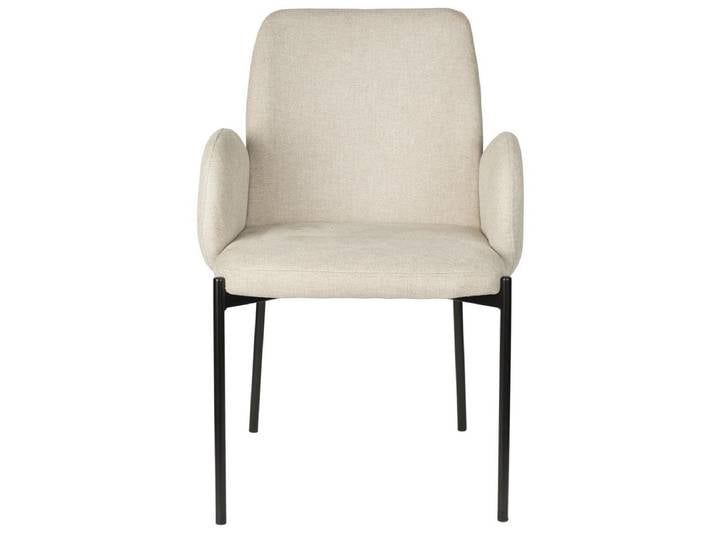 Esszimmerstuhl Tjarda 2er-Set – aus Stoff - Braun - Luxusbetten24