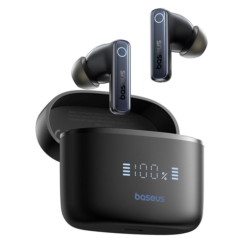 Baseus - Wireless Earbuds Bowie 30 (A00073100126-00) - Bluetooth, True Wireless - Cosmic Black (Kabellos) (49796910)