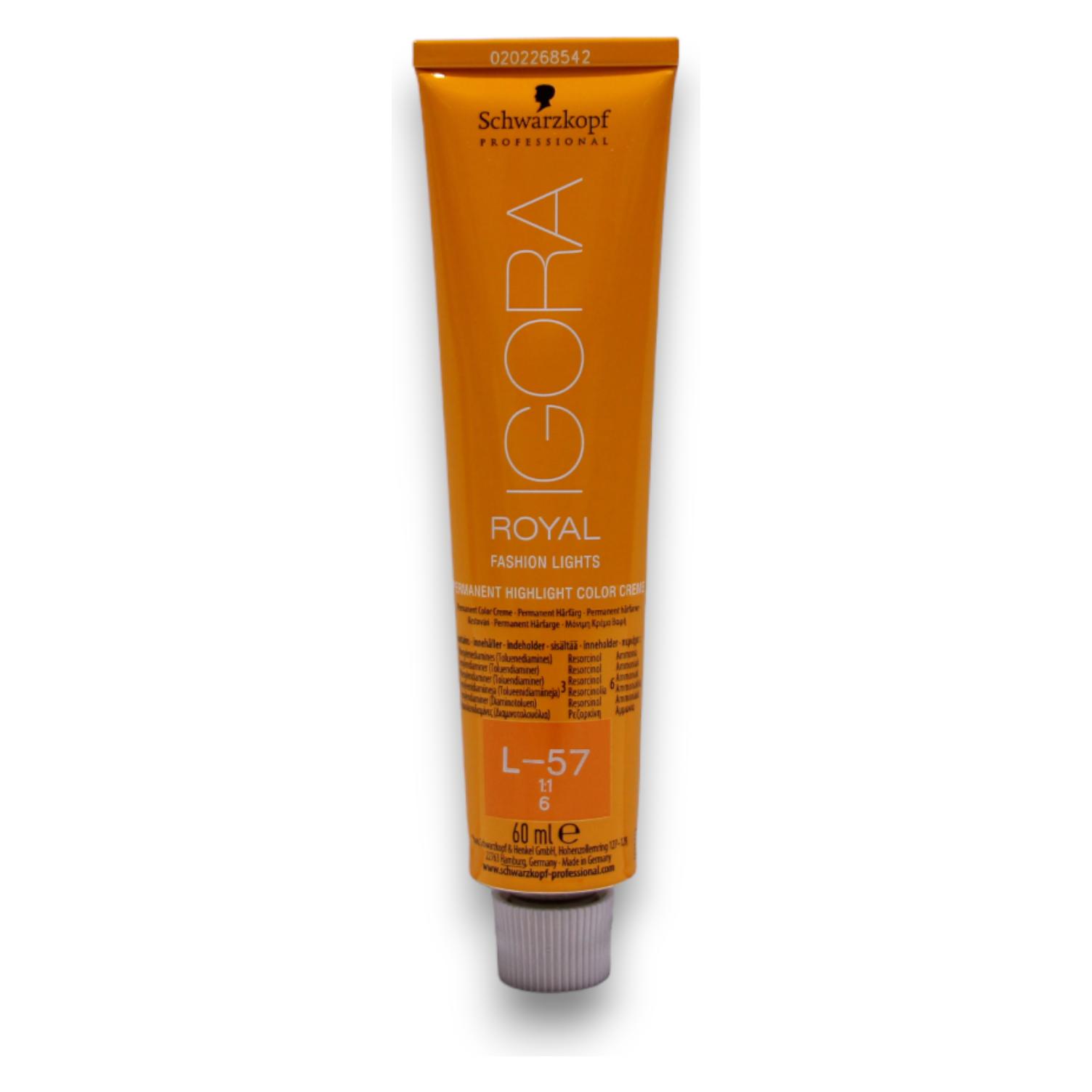 Schwarzkopf Igora Royale Fashion Light Coloration 60ml (57 Kupfer) (34033928)