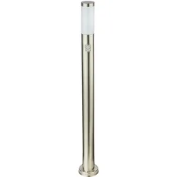 Außenlampe Stehleuchte Edelstahl Bewegungsmelder IP44 Außenbeleuchtung Garten Standleuchte