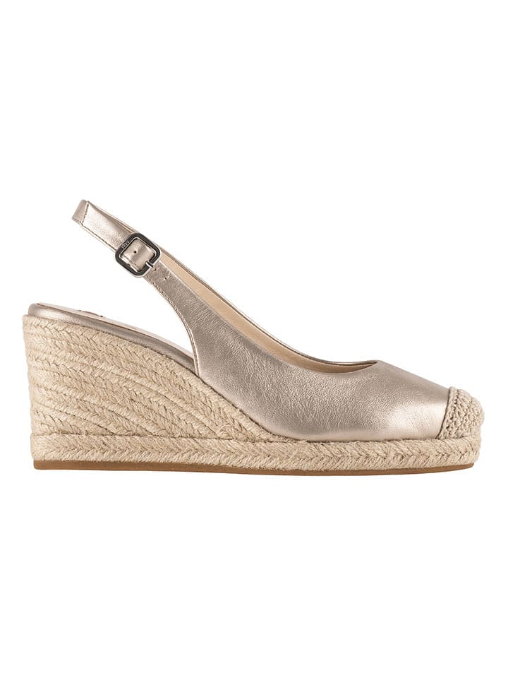 Högl Leder-Keilpumps "Summer" in Beige - 42