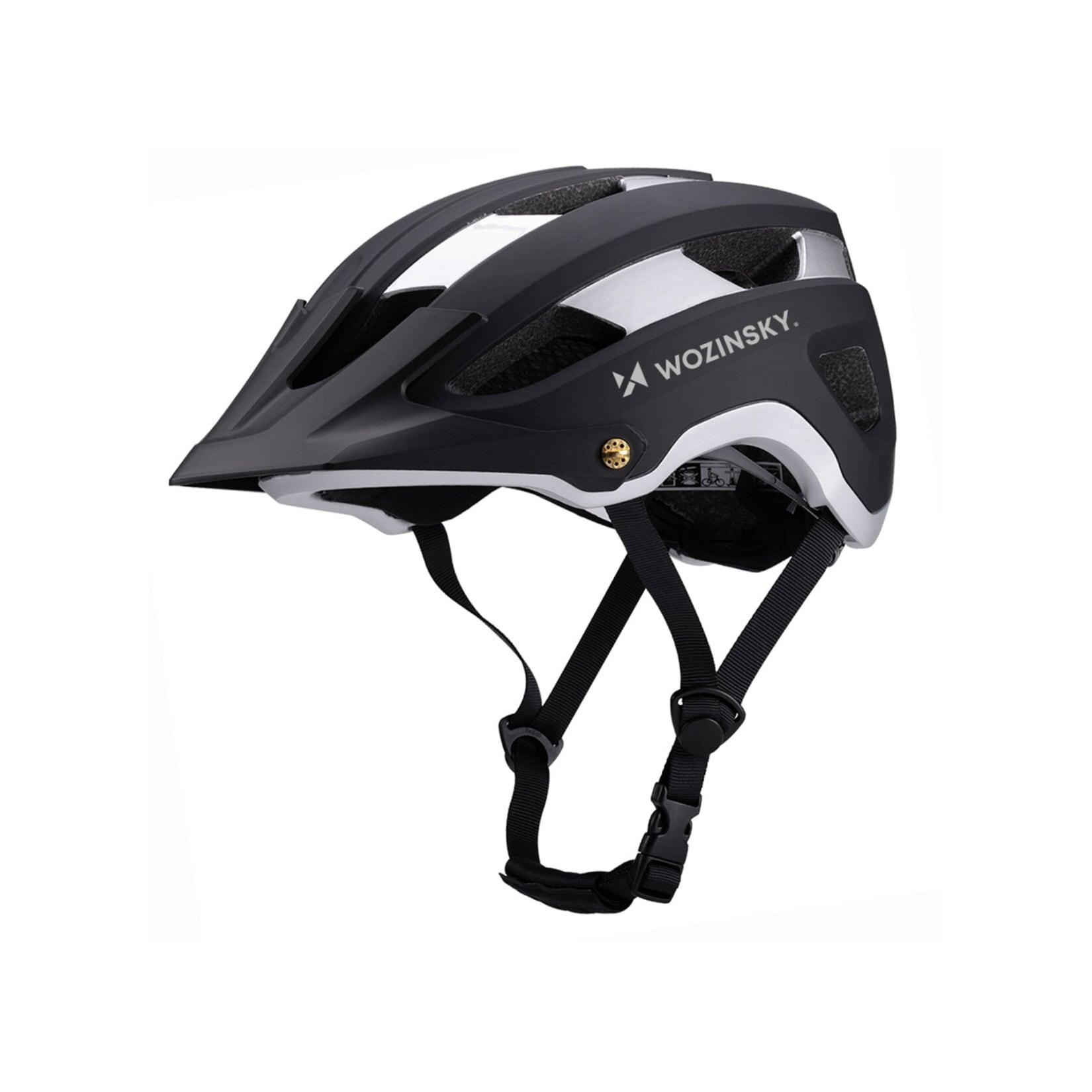 Wozinsky MTB Fahrradhelm Größe L 57–62 cm leicht mit Belüftung