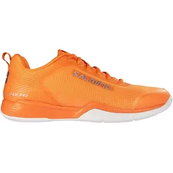 Salming, Unisex, Hallenschuhe, Viper Pro Schuh (42), Orange, Silber