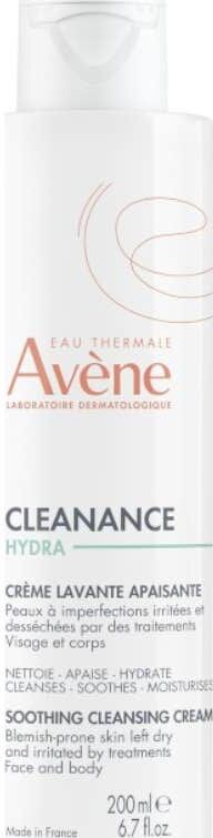 Avene Avène Cleanance Hydra Crema Limpiadora Calmante 200ml