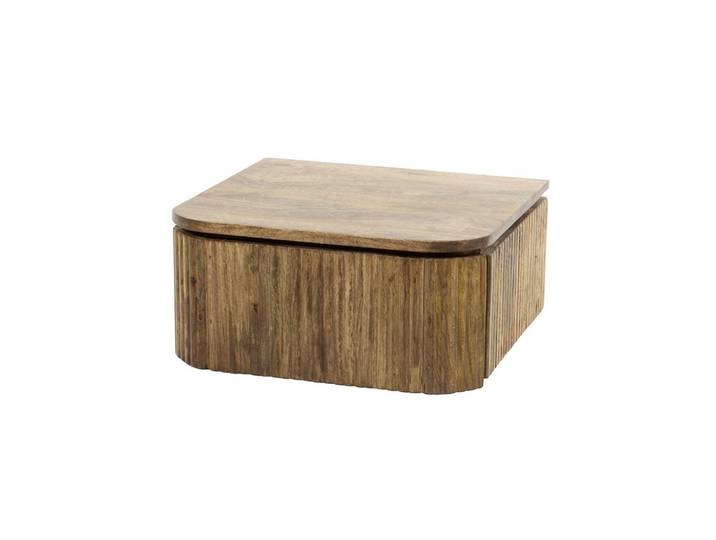Kawola Nachttisch Heve Holz Mango, Zwetschgeholzfarben, Echtholz,Mangoholz, 1 Schubladen, Rechteckig, 45x21x40 cm, Schlafzimmer, Nachtkästchen