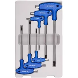 King, Sechskantschlüssel, Juego de Llave Allen Ball Point Mango en L 2-8mm