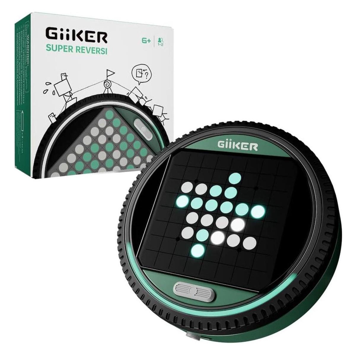 Giiker Super Reversi, elektonisches Strategiespiel für Kinder & Erwachsene (Deutsch, Französisch, Italienisch, Multilingual, 1 - 2 Spieler) (6971421890607-6971421890607)