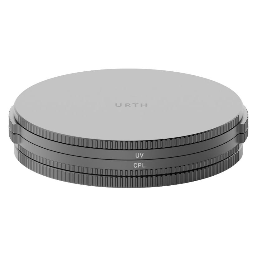 Urth 39-mm-Filter-Set "Pro" mit Magnetfuss (UV, CPL) (39 mm, Polarisationsfilter, UV-Filter) (73011420)
