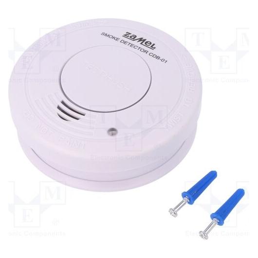 Zamel Brandmelder Batterie Rauchmelder 9V CDB-01 (GAR10000055) (GAR10000055)