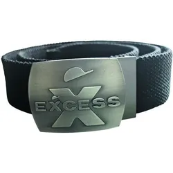 EXCESS Gürtel schwarz Gr. 120cm