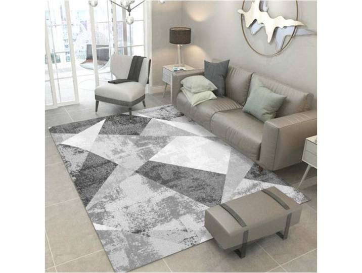 Nordic minimaliste géométrique salon - Aueq - tapis tapis de sol simple chambre étude canapé couverture ménage