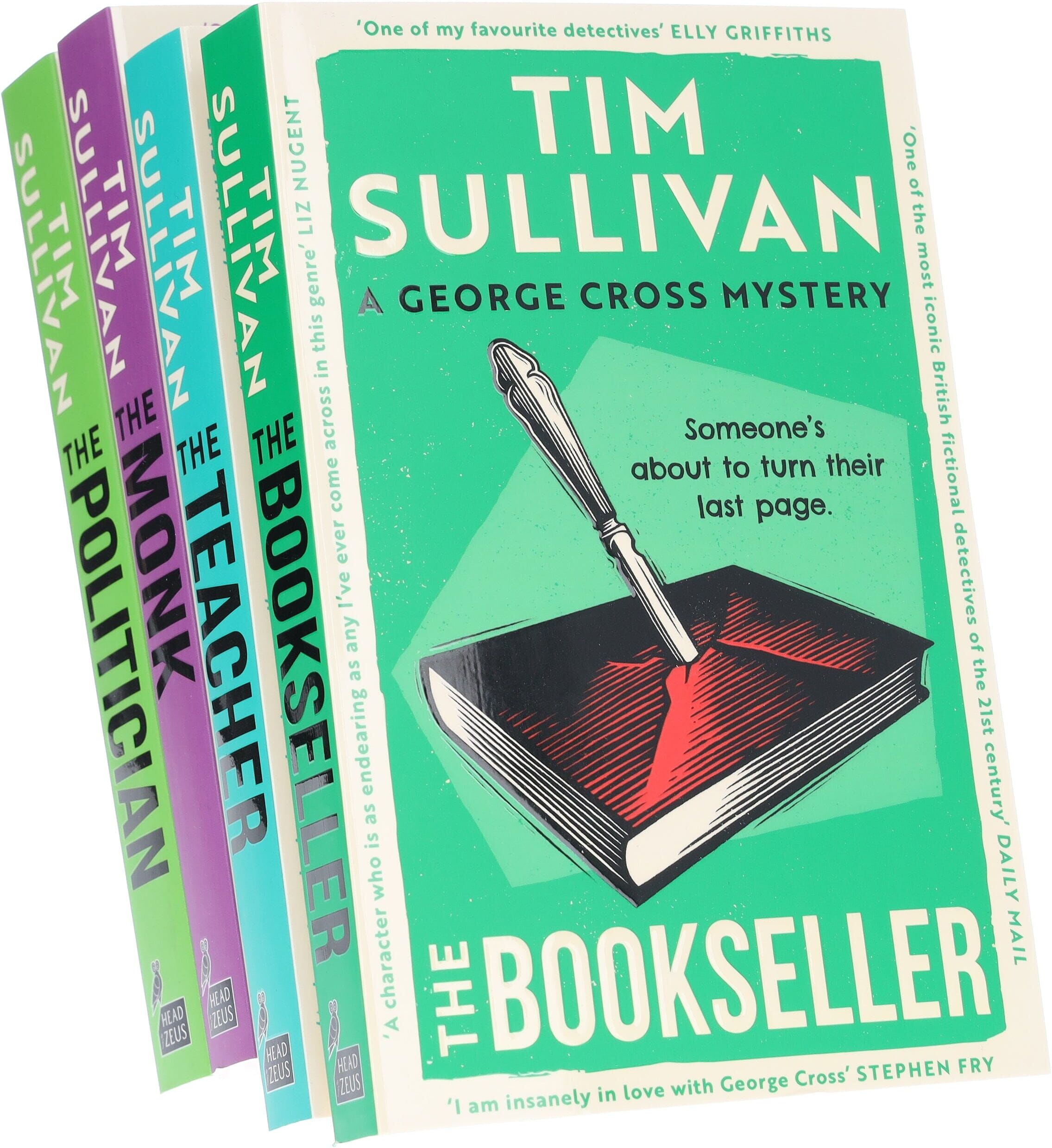 A George Cross Mysteries (Book 4-7) By Tim Sullivan 4 Books Collection Set - Fiction - Paperback Bloomsbury Publishing (UK)