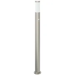 vidaXL Pollerleuchte mit Sensor 110 cm Edelstahl IP44