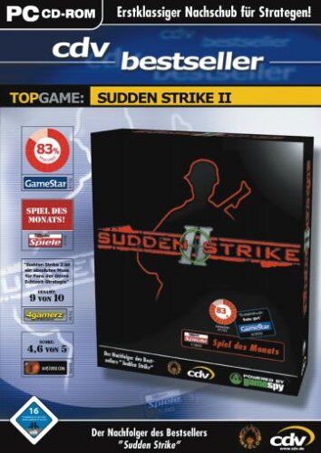CDV Software Entertainment - Sudden Strike 2 - Preis vom 08.10.2026 07:26:42 h